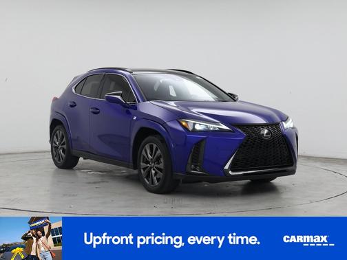 Blue 2023 Lexus UX 250h F-SPORT Handling