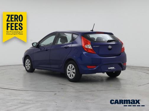 Blue 2016 Hyundai Accent SE