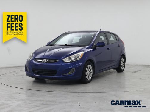 Blue 2016 Hyundai Accent SE