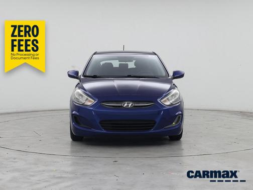 Blue 2016 Hyundai Accent SE