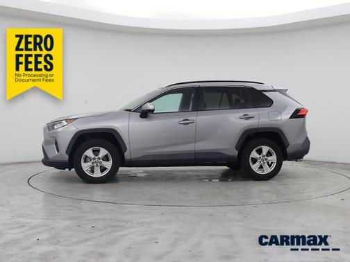 Silver 2021 Toyota RAV4 XLE