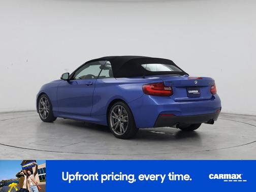 Blue 2017 BMW M240 XI