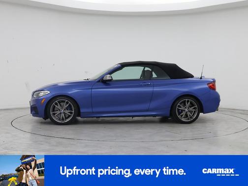 Blue 2017 BMW M240 XI