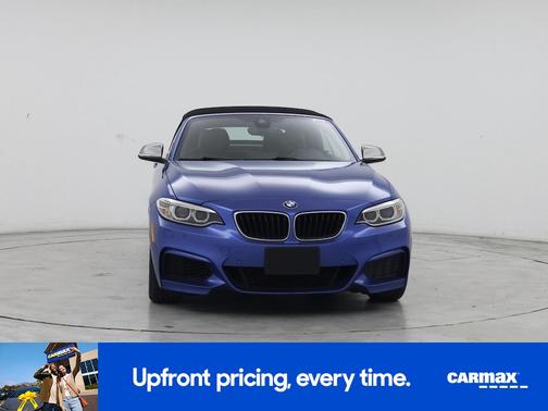 Blue 2017 BMW M240 XI