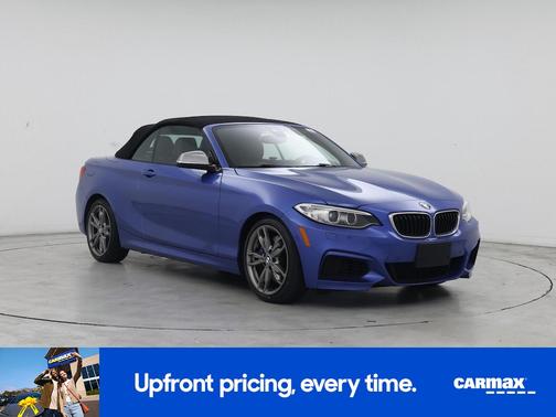 Blue 2017 BMW M240 XI