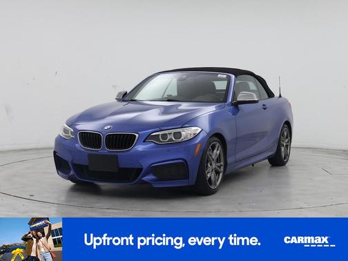 Blue 2017 BMW M240 XI
