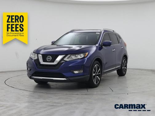 Blue 2020 Nissan Rogue SL