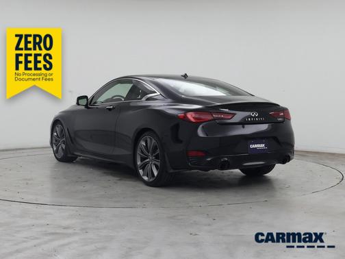 Black 2021 INFINITI Q60 Red Sport 400