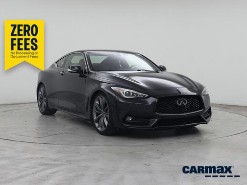 Black 2021 INFINITI Q60 Red Sport 400