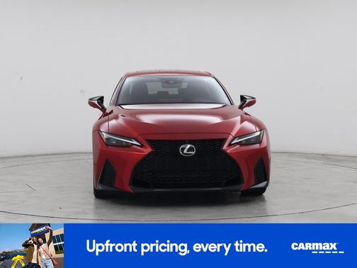 Red 2023 Lexus IS 350 F-Sport