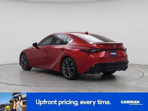 Red 2023 Lexus IS 350 F-Sport