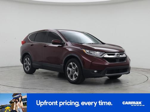 Burgundy 2018 Honda CR-V EX-L