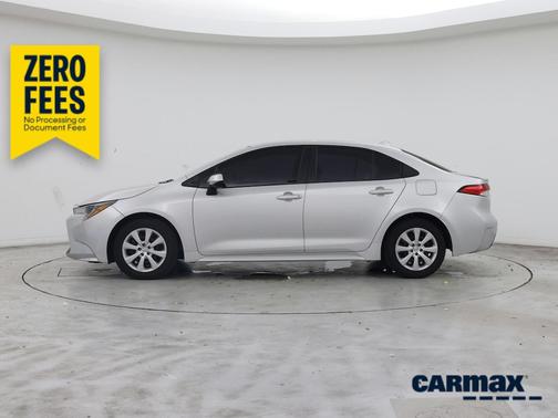 Silver 2021 Toyota Corolla LE