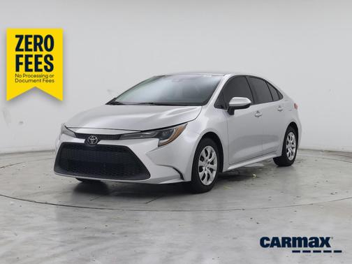 Silver 2021 Toyota Corolla LE
