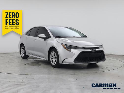 Silver 2021 Toyota Corolla LE