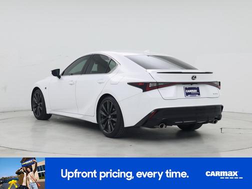 White 2025 Lexus IS 350 F-SPORT Design