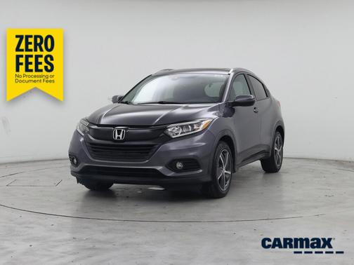 Gray 2022 Honda HR-V EX