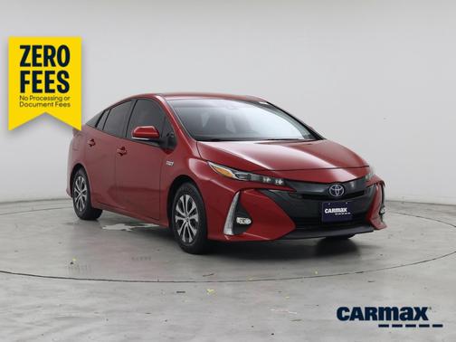 Red 2022 Toyota Prius Prime Limited