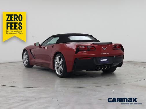 Burgundy 2015 Chevrolet Corvette Stingray