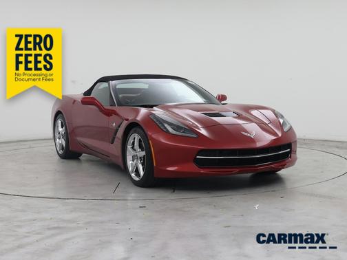 Burgundy 2015 Chevrolet Corvette Stingray