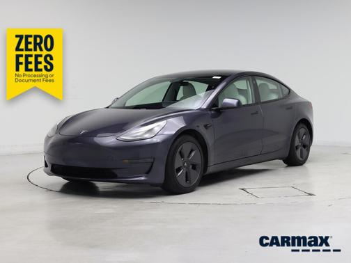 Gray 2021 Tesla Model 3 Long Range