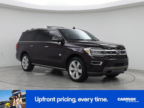 Burgundy 2024 Ford Expedition Max King Ranch