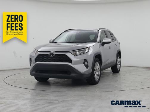 Silver 2019 Toyota RAV4 XLE Premium
