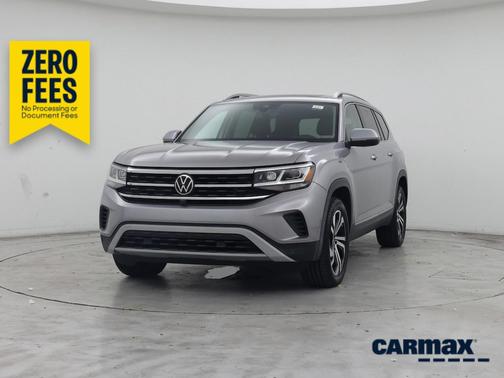 Silver 2021 Volkswagen Atlas SEL Premium