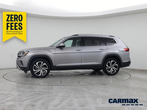 Silver 2021 Volkswagen Atlas SEL Premium
