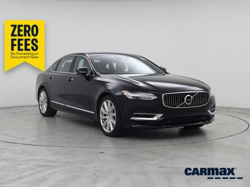 Black 2019 Volvo S90 Recharge Plug-In Hybrid T8 Inscription