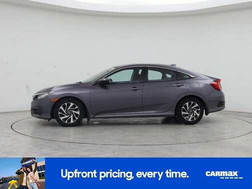 Gray 2017 Honda Civic EX