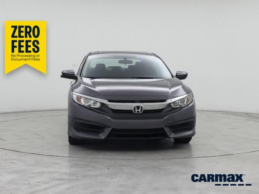 Gray 2017 Honda Civic EX
