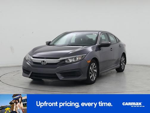 Gray 2017 Honda Civic EX