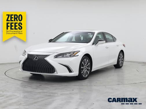 White 2019 Lexus ES 350