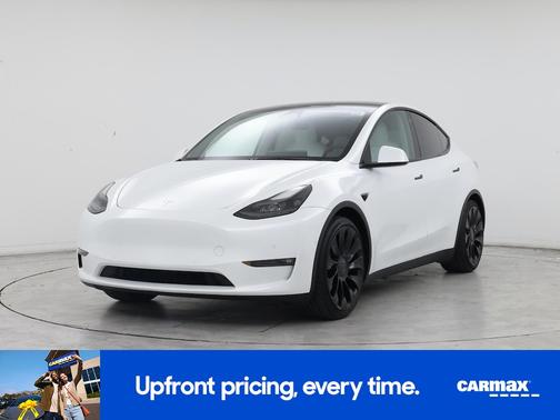 White 2022 Tesla Model Y Performance