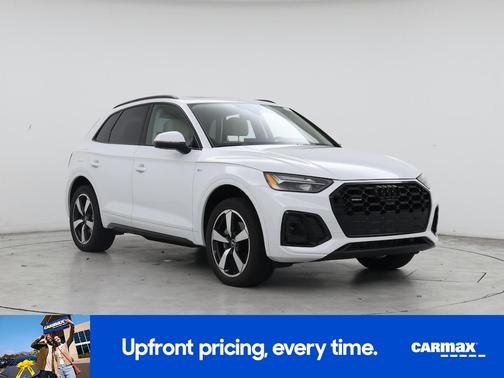 White 2022 Audi Q5 S-Line Premium Plus