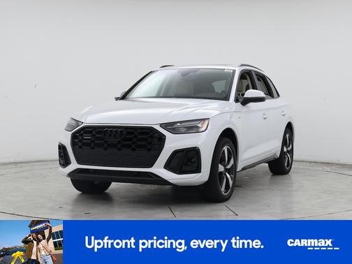 White 2022 Audi Q5 S-Line Premium Plus