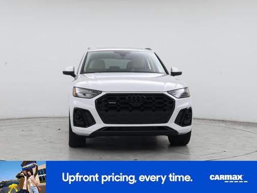 White 2022 Audi Q5 S-Line Premium Plus