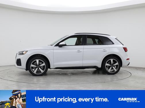 White 2022 Audi Q5 S-Line Premium Plus