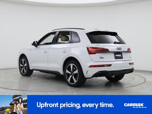 White 2022 Audi Q5 S-Line Premium Plus
