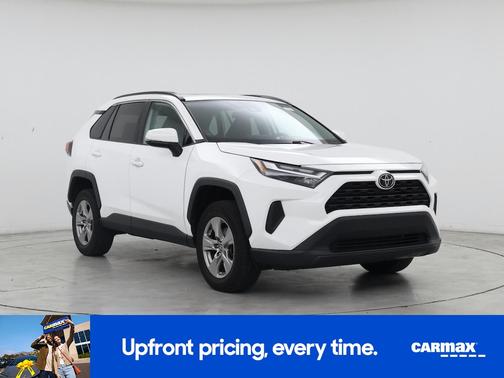 White 2022 Toyota RAV4 XLE