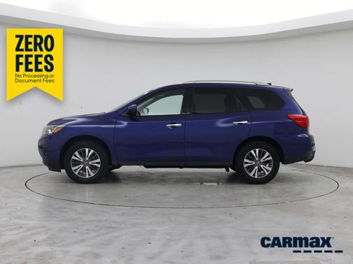 Blue 2019 Nissan Pathfinder SV