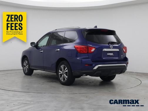 Blue 2019 Nissan Pathfinder SV