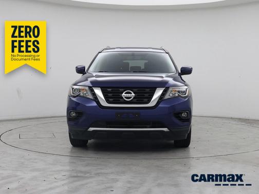 Blue 2019 Nissan Pathfinder SV