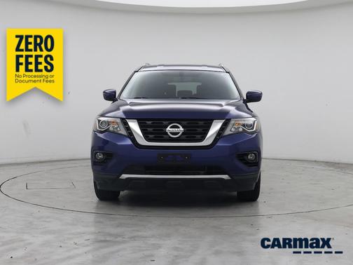 Blue 2019 Nissan Pathfinder SV