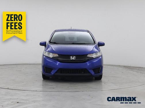 Blue 2015 Honda Fit LX