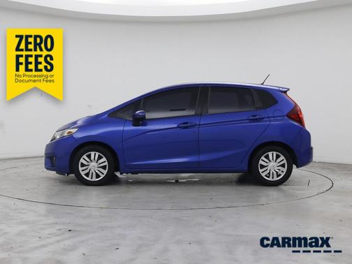 Blue 2015 Honda Fit LX