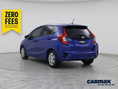 Blue 2015 Honda Fit LX
