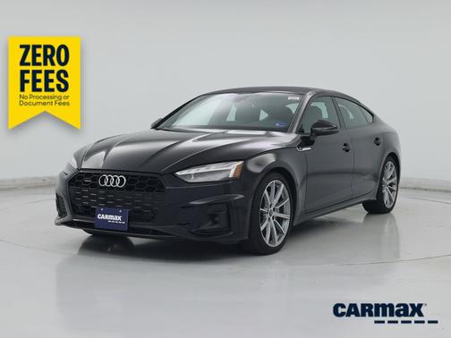 Black 2025 Audi A5 Sportback S-Line Premium