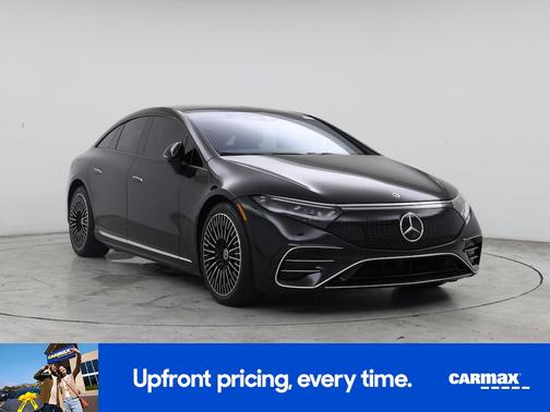 Black 2023 Mercedes-Benz EQS 580